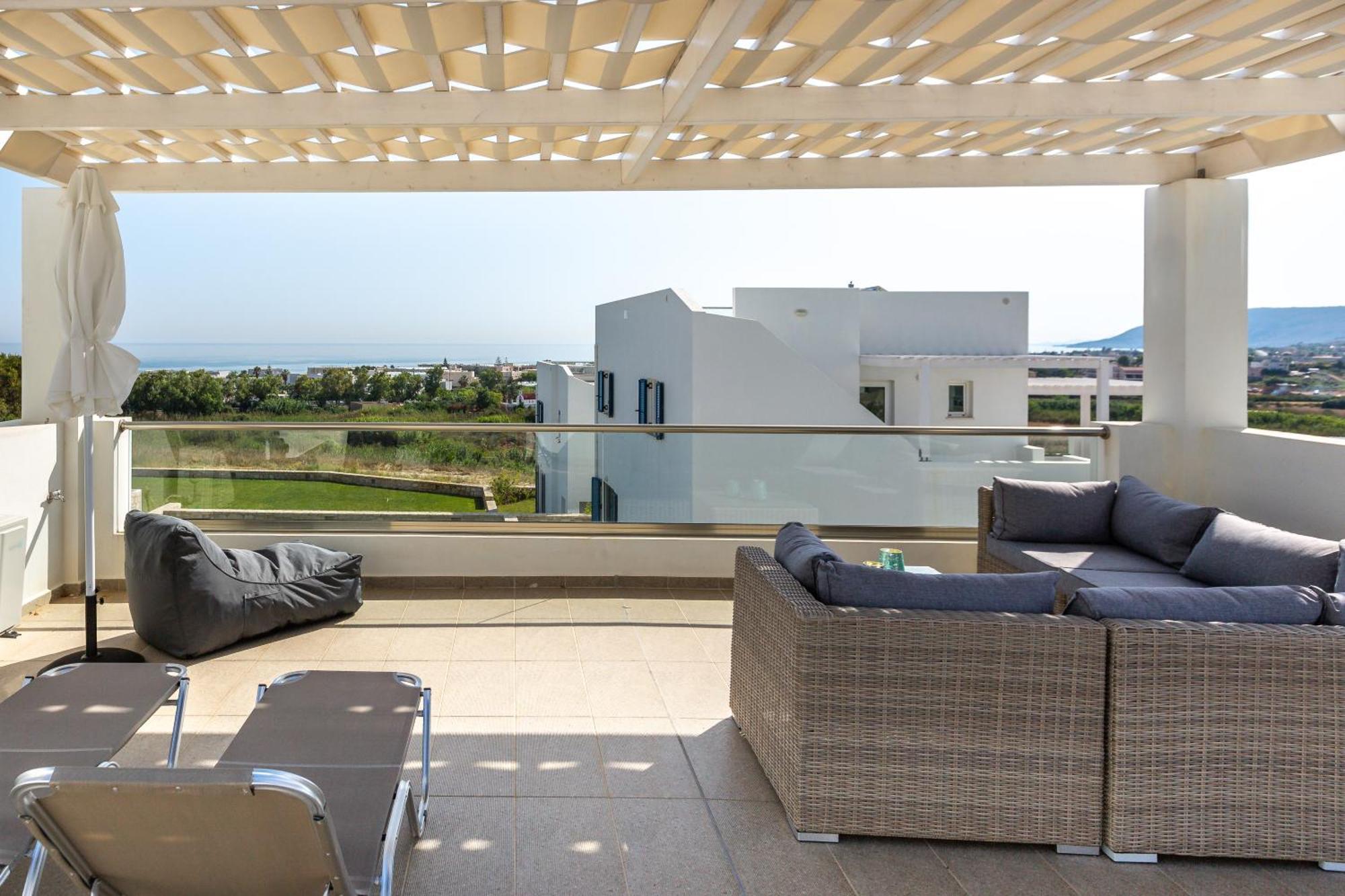Triton Sea View Villa 耶奥伊乌波利斯 外观 照片